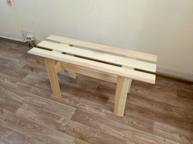 Лавка деревянная в Магнитогорске