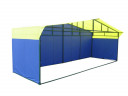 Торговая палатка МИТЕК ДОМИК 6 X 2 из квадратной трубы 40 Х 20 мм в Магнитогорске
