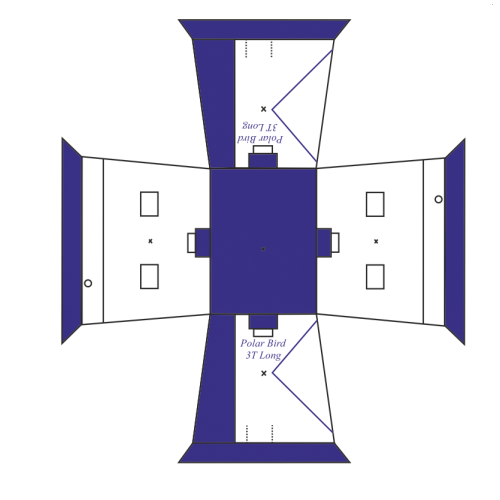 Зимняя палатка Polar Bird 4T Long компакт в Магнитогорске