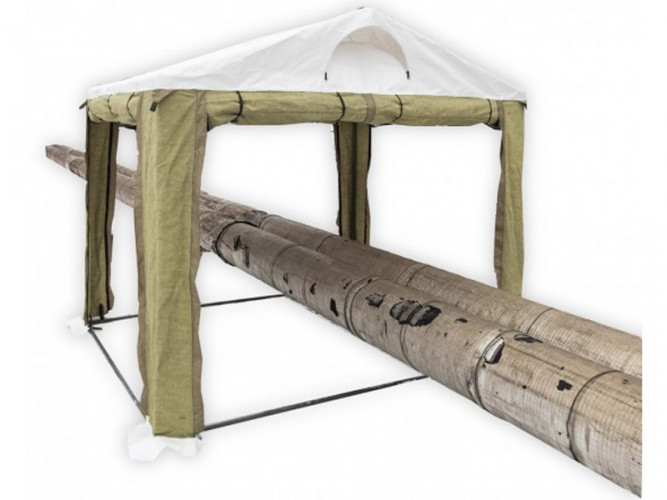 Палатка сварщика 2,0 X 2,0 ПВХ/брезент в Магнитогорске