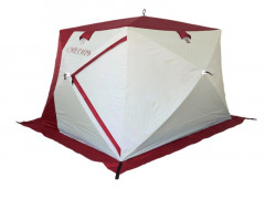 Зимняя палатка для рыбалки Куб Снегирь 4T Long Компакт