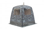 Мобильная баня-палатка МОРЖ c 2-мя окнами камуфляж + накидка в подарок в Магнитогорске