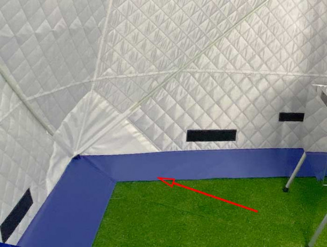 Палатка-Баня МОРЖ КУБ 2 сорт в Магнитогорске