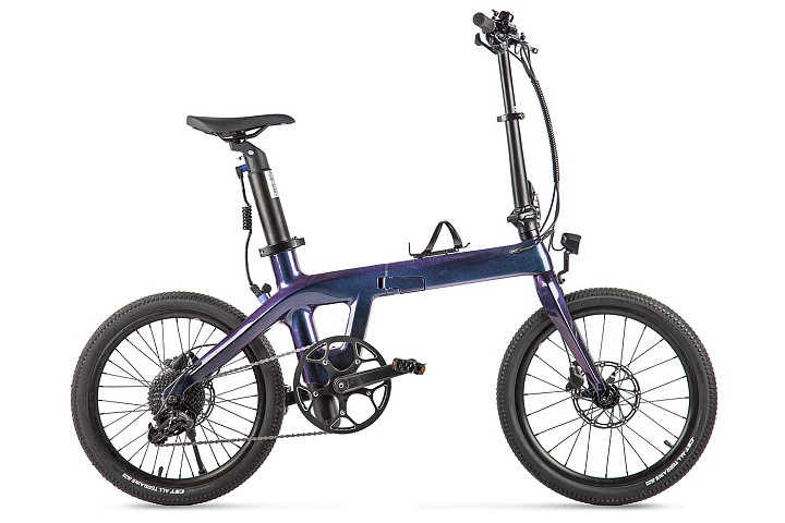 Электровелосипед складной Carbon 20" Sporto в Магнитогорске