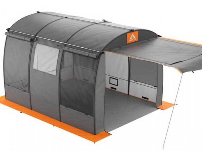 Шатёр - Мобильная баня-палатка Морж Shelter 2 сорт в Магнитогорске