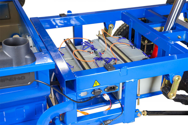 Грузовой электрический трицикл Rutrike D5 1700 гидравлика в Магнитогорске