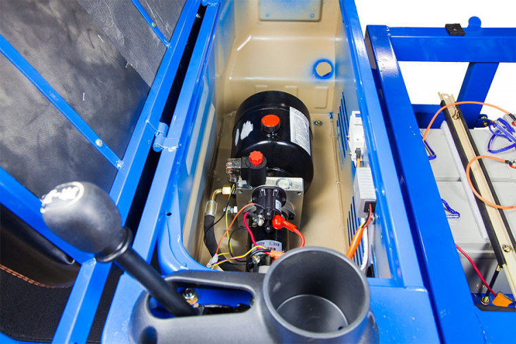 Грузовой электрический трицикл Rutrike D5 1700 гидравлика в Магнитогорске