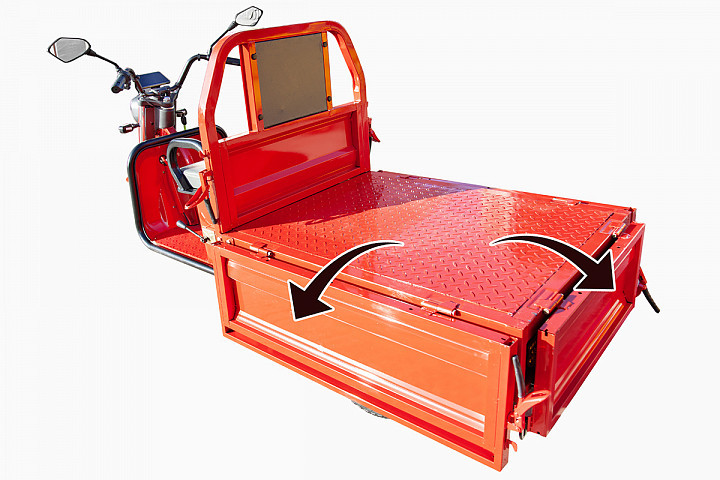 Грузовой электрический трицикл Rutrike Амулет 1100 в Магнитогорске